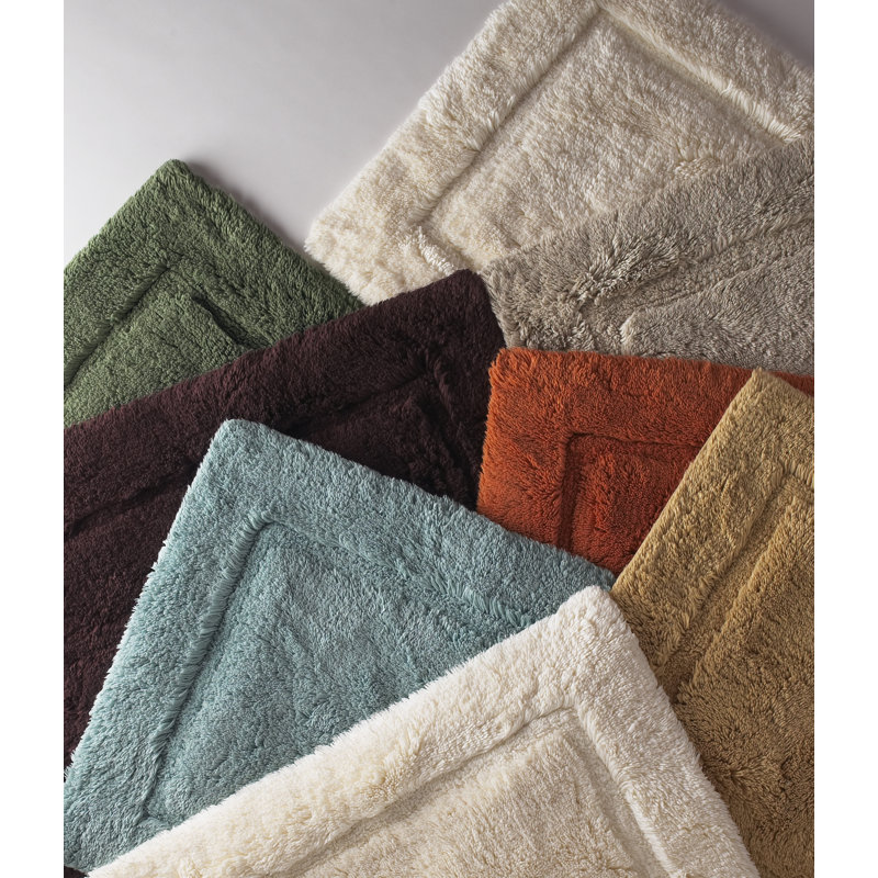 Caro Home Egyptian Quality Cotton Non Slip Bath Rug Reviews Wayfair Egyptian Quality Cotton Non Slip Bath Rug