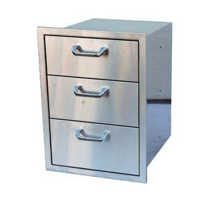 Triple Drawer Storage