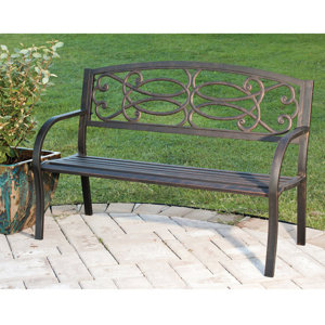 Garderobenbank Antioch aus Metall von Charlton H..