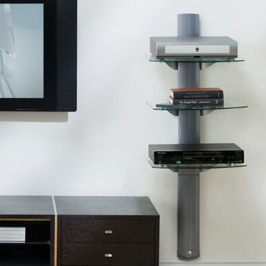 OmniMount 3 Shelf Wall System with Cable Management & Reviews | Wayfair