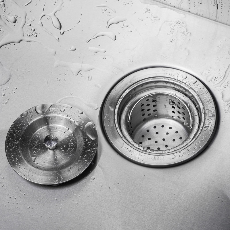 AKDY Handmade 15" x 20" Undermount Kitchen Sink with Drain ...