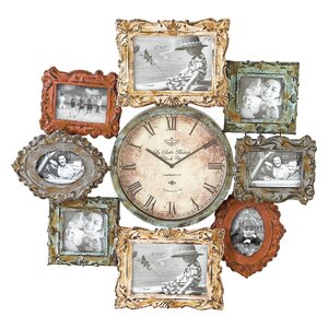 Shahid Metal Clock With Photo Frame