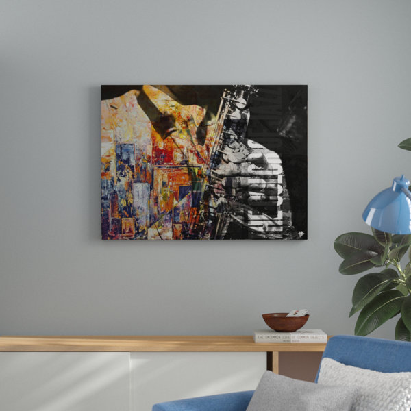 Black Jazz Music Wall Art Wayfair