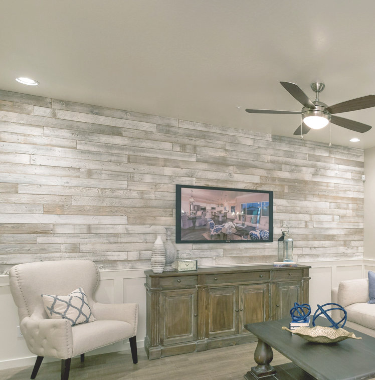Centennial Woods 5 Quot Solid Reclaimed Wood Wall Paneling In