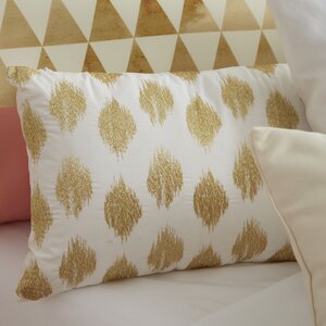 Nadia Dot 100% Cotton Lumbar Pillow