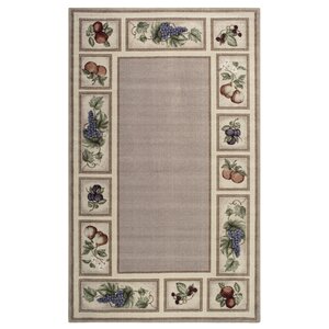 Eden's Bounty Praline Area Rug