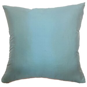 Agnieska Plain Silk Throw Pillow