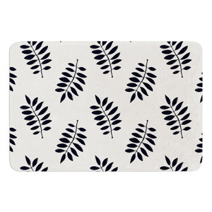 Pagoda Leaf Small by Laurie Baars Bath Mat