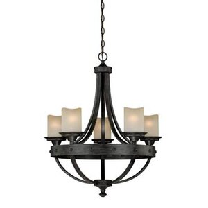 Itzel 5-Light Candle-Style Chandelier