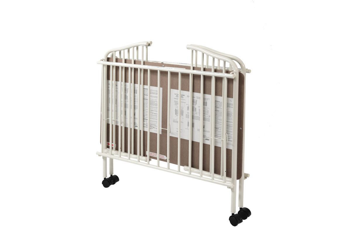 Viv + Rae Fuqua Folding Crib with Mattress & Reviews Wayfair