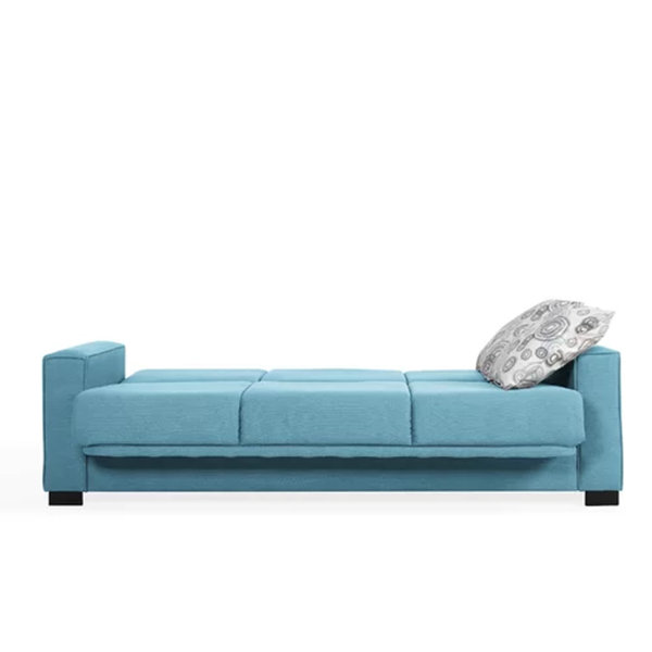 Blue Tufted Convertible Sofas You Ll Love Wayfair