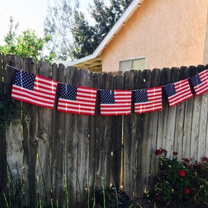 Uncle Sam's All American Traditional Flag Banner