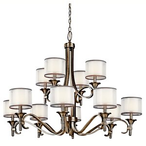 Boswell 12-Light Drum Chandelier