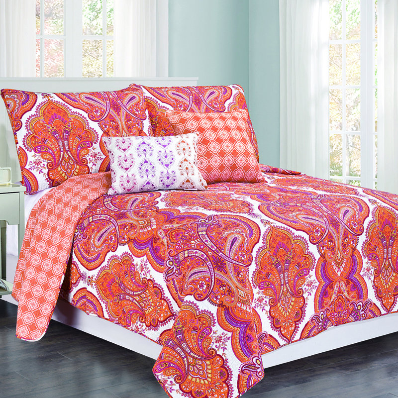 Design Studio Brilliance Paisley Quilt Set & Reviews Wayfair