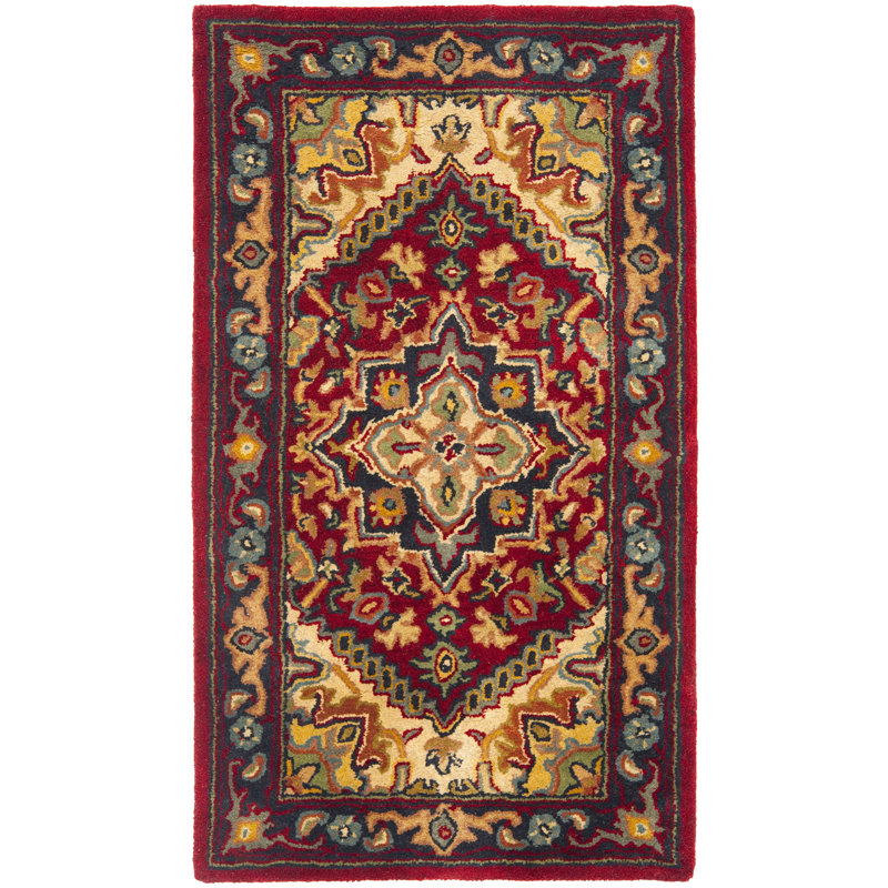 Astoria Grand Balthrop Red Oriental Area Rug & Reviews Wayfair