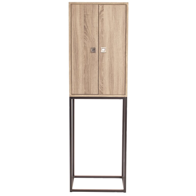 Latitude Run Amani Wood 2 Doors Accent Cabinet | Wayfair