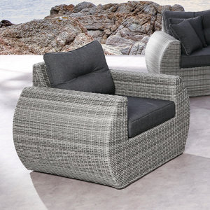 Lounge-Sessel Sara mit Auflage von Kampen Living