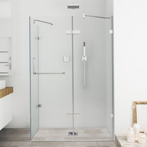 Monteray 36 x 48-in. Frameless Shower Enclosure