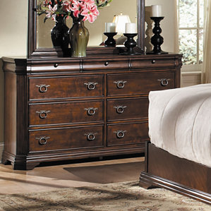 Karla 9 Drawer Standard Dresser by Woodhaven Hill