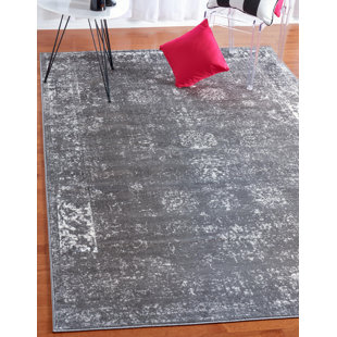 Brandt Dark Grey Area Rug