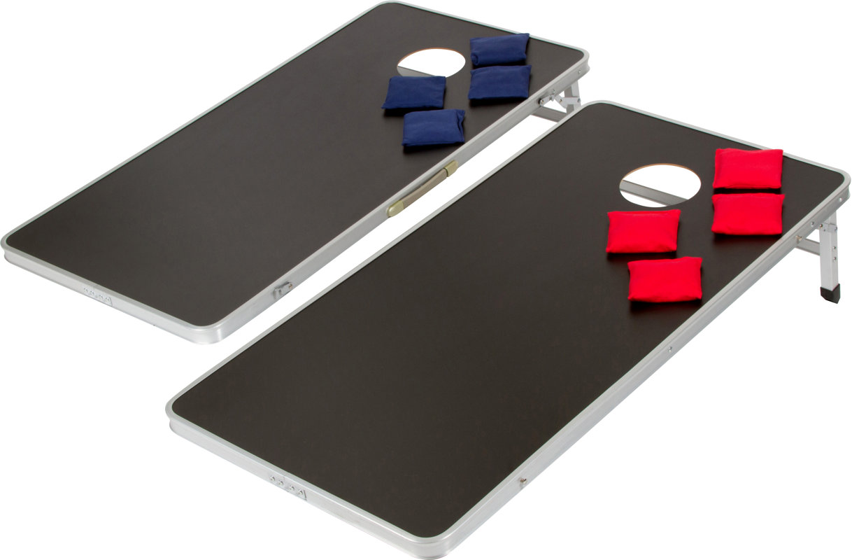 Trademark Innovations Aluminum Bean Bag Toss & Reviews Wayfair
