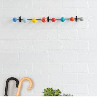 Solar System Decor Wayfair Solar System Wall Mounted Coat Rack