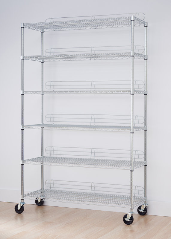 Trinity NSF 77" H 6 Shelf Shelving Unit Starter & Reviews Wayfair