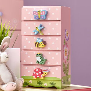 Fantasy Fields 5 Drawer Magic Garden Trinket Chest