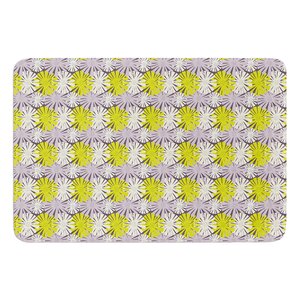 Zinnia by Julie Hamilton Bath Mat