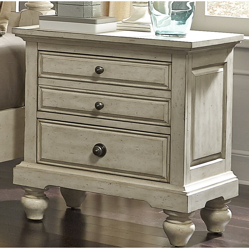 Philomena 2 Drawer Nightstand & Reviews | Birch Lane