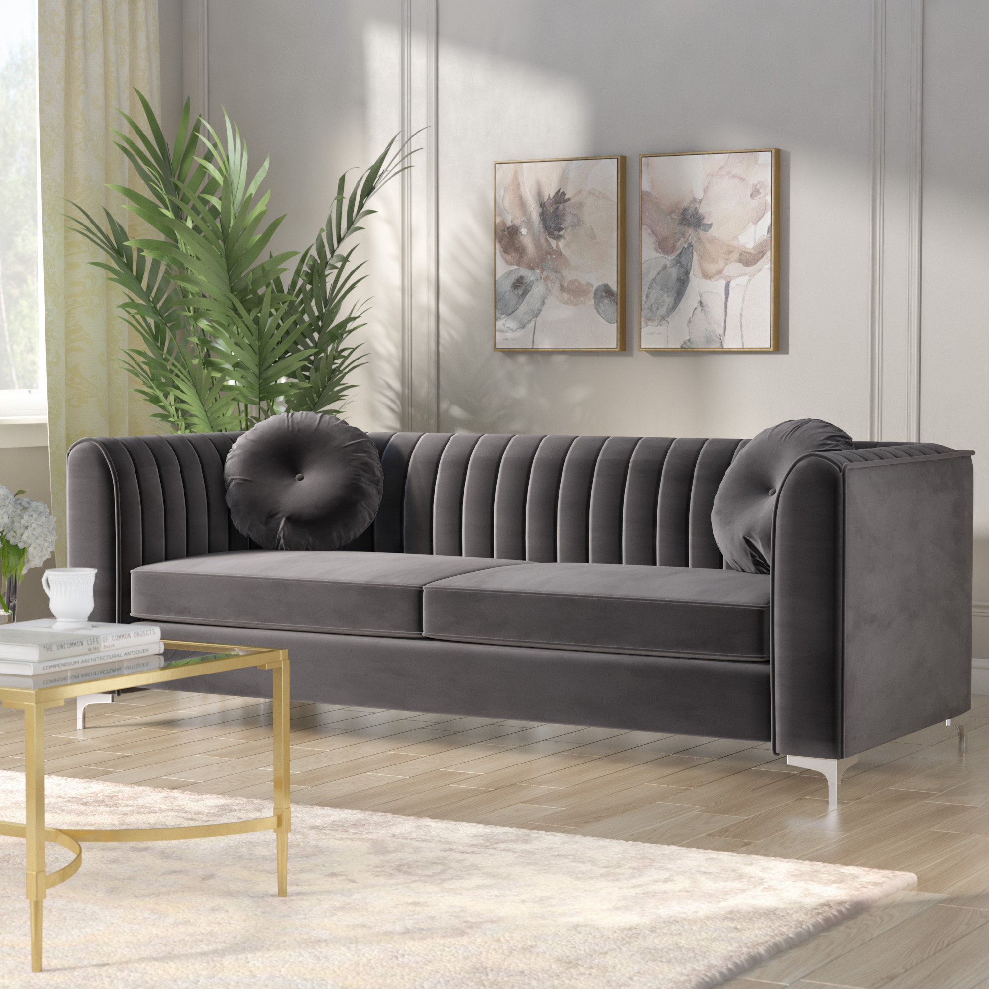 Willa Arlo Interiors Herbert Chesterfield Sofa Reviews Wayfair