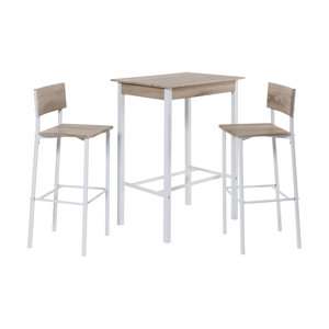 3-tlg. Bartisch-Set von Reality