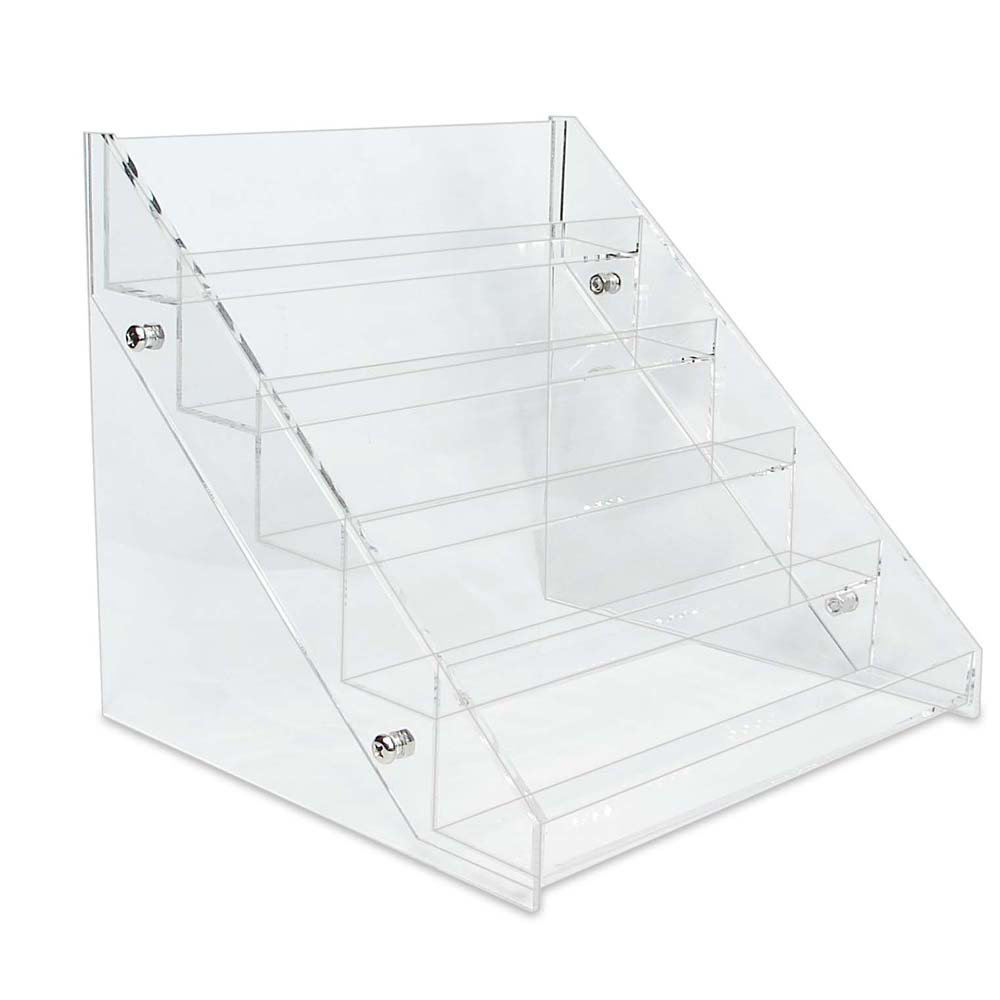 4 Tier Clear Acrylic Display Stand Nail Polish Salon Cosmetic 16x12 Source · Ikee Design Nail Polish Rack Cosmetic Organizer & Reviews Wayfair Source 4 Tier ...