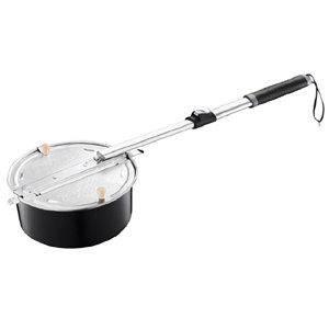 Campfire Fire Pit Grill 4 Qt. Heavy Duty Popcorn Pit Popper
