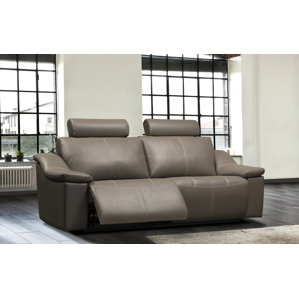 Colbie Leather Reclining Sofa by Relaxon