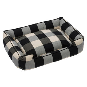 Buffalo Check Premium Cotton Blend Lounge Bolster Bed