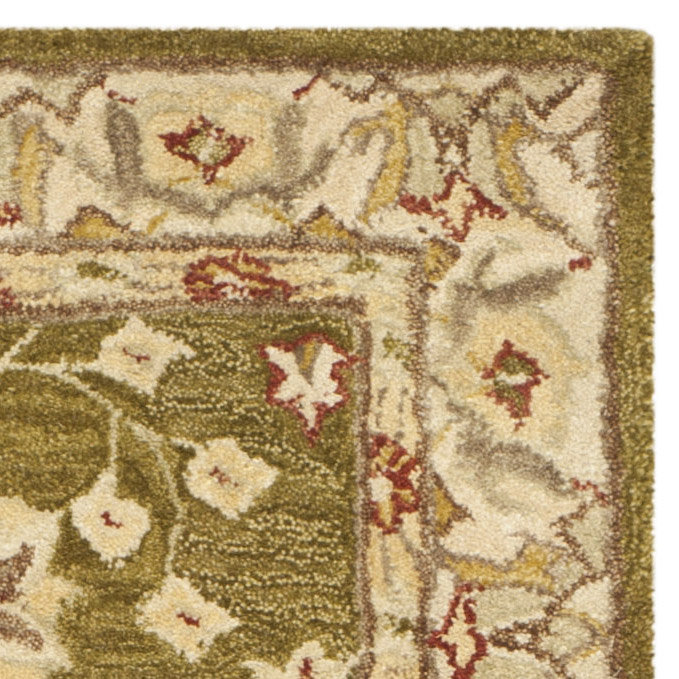 Safavieh Anatolia HandTufted Yellow/Green Area Rug & Reviews Wayfair