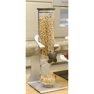 Single Countertop Smart Space Edition Dry Food 13 Oz. Cereal Dispenser