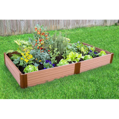 4 X4 Raised Vinyl Garden Bed