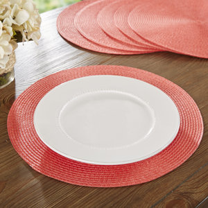 Wayfair Basics Round Woven Placemat (Set of 6)