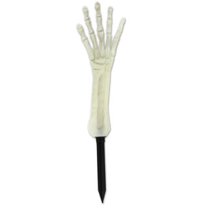 Nite-Glo Skeleton Hand Yard Stake (Set of 6)