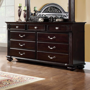 Delta Fancy Dresser Wayfair Wesleyan 9 Drawer Dresser