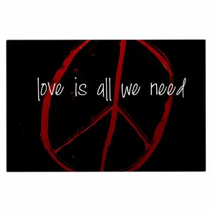 'Love is All We Need' Doormat
