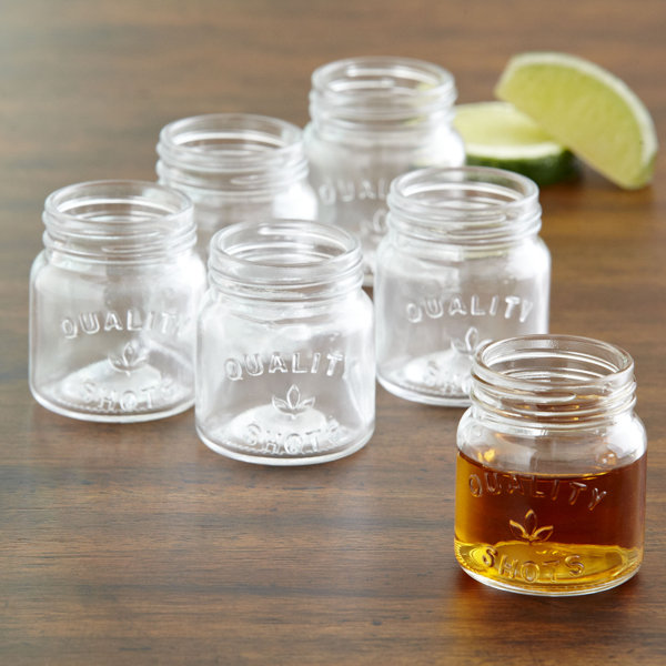 Mason Jar Shot Glasses & Reviews Birch Lane