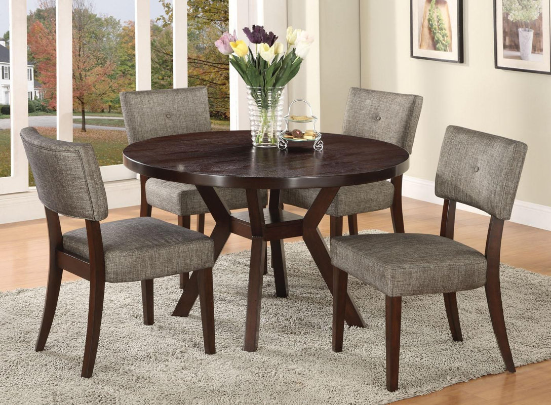 infini furnishings 5 piece dining set & reviews | wayfair infini furnishings 5 piece dining set & reviews | wayfair