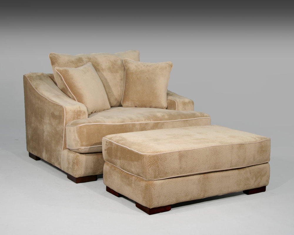 sage avenue cameron chair and a half and ottoman & reviews | wayfair sage avenue cameron chair and a half and ottoman & reviews | wayfair