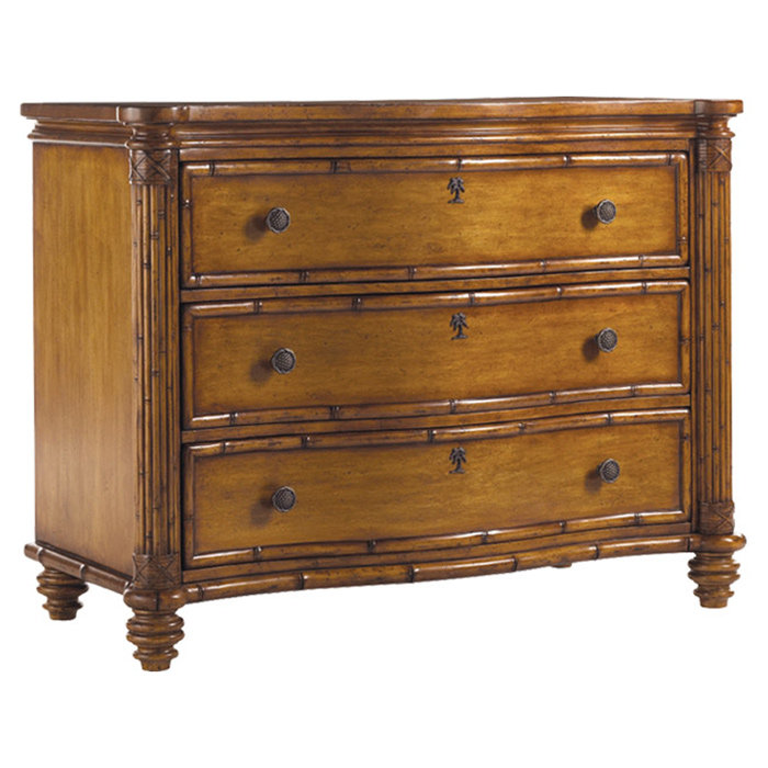 Tommy Bahama Home Island Estate Barbados 3 Drawer Chest & Reviews Wayfair