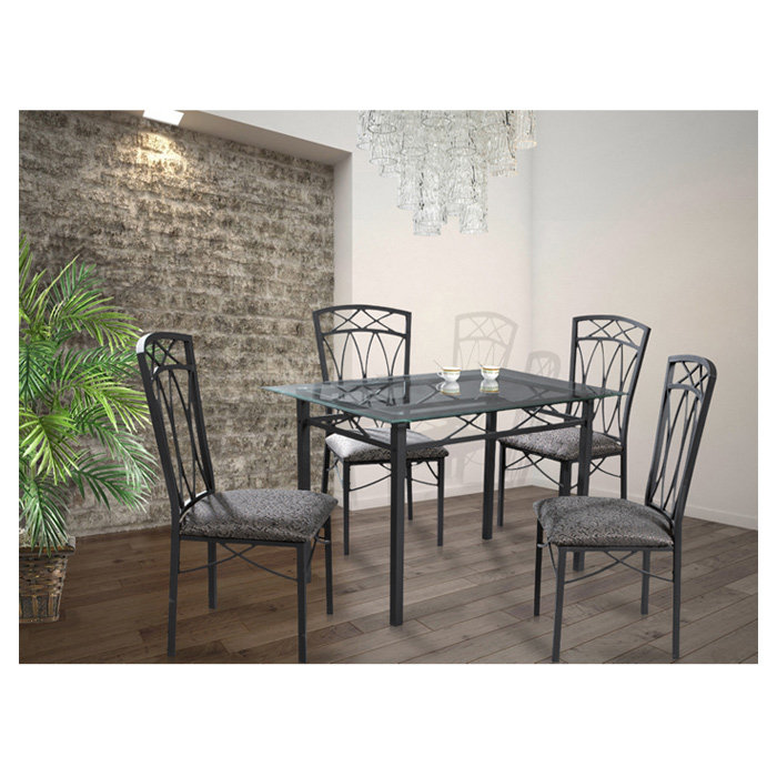 Hazelwood Home 5 Piece Dining Set & Reviews Wayfair