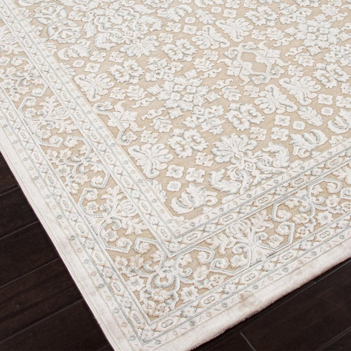 The Conestoga Trading Co. Minerva Ivory/White Area Rug & Reviews Wayfair