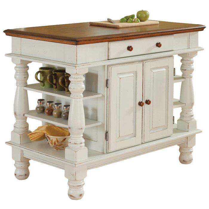 August Grove Collette Kitchen Island & Reviews | Wayfair.ca